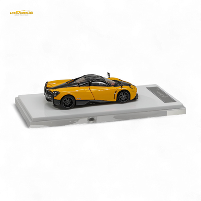HKM Premium Huayra Coupe 2014 Orange Yellow 1:64 - Evergreen Kings