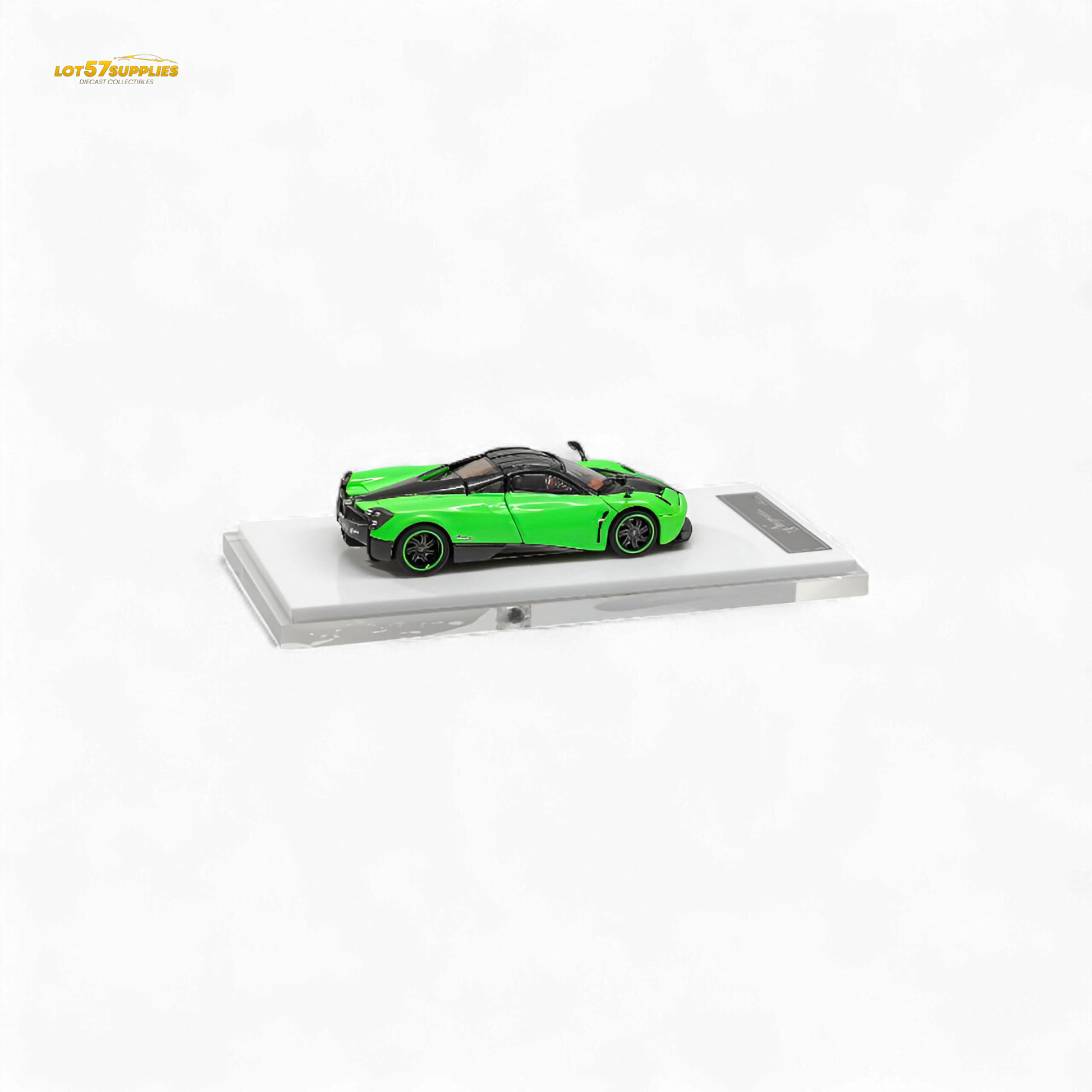 HKM Premium Pagani Huayra Coupe 2014 Green 1:64 - Evergreen Kings