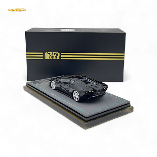 Extreme Club Lamborghini Countach LPI800-4 Nero Helene 1:64 - Evergreen Kings