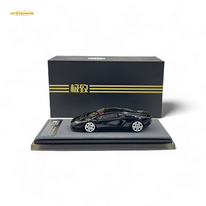 Extreme Club Lamborghini Countach LPI800-4 Nero Helene 1:64 - Evergreen Kings