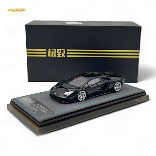 Extreme Club Lamborghini Countach LPI800-4 Nero Helene 1:64 - Evergreen Kings