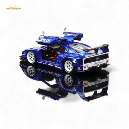 Demon King Auto Ferrari F40 LB-Works Wide-Body PILOT Livery 1:64 - Evergreen Kings