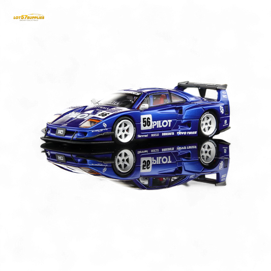 Demon King Auto Ferrari F40 LB-Works Wide-Body PILOT Livery 1:64 - Evergreen Kings