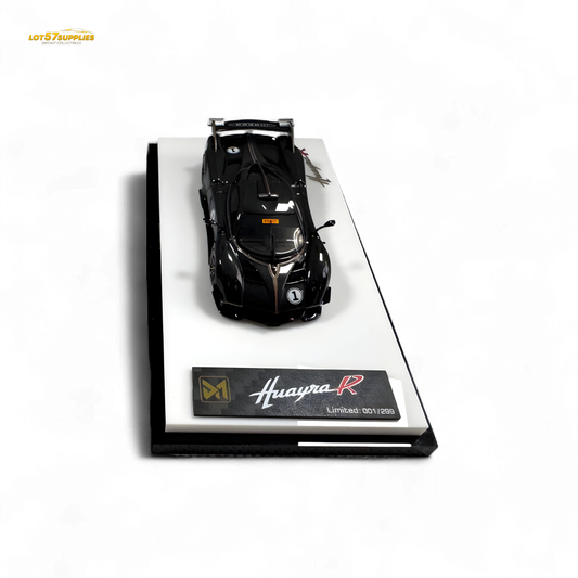 DMY Pagani Huayra R Black Carbon 1:64 - Evergreen Kings