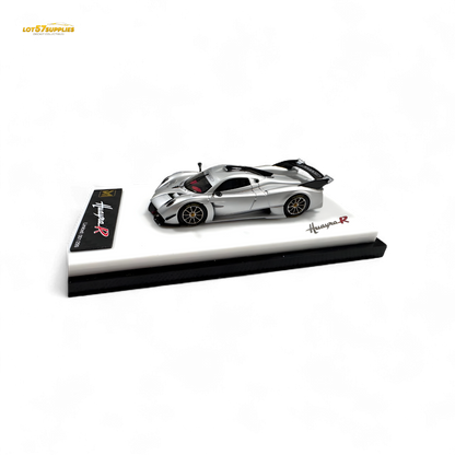 DMY Pagani Huayra R Matte Silver 1:64 - Evergreen Kings