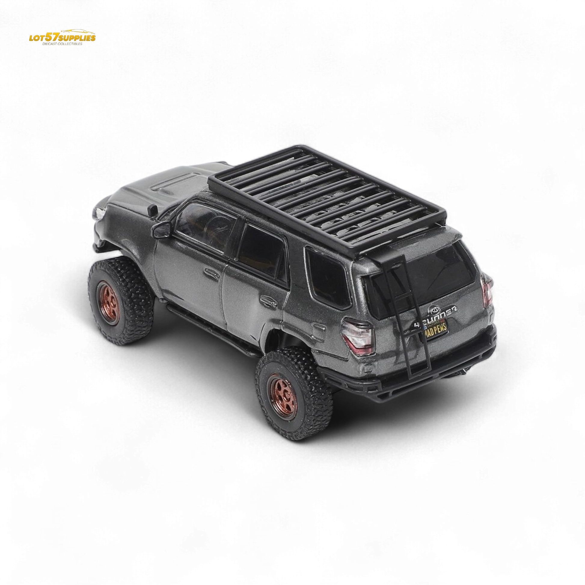 GCD Toyota 4 Runner Gray 1:64 - Evergreen Kings