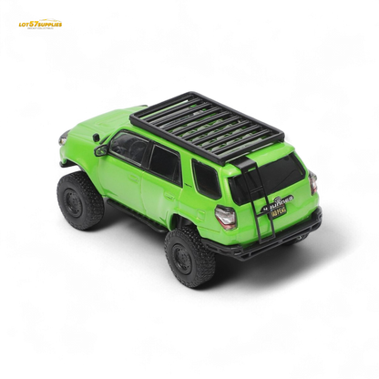Green 1:64 scale GCD Toyota 4Runner diecast model by Lot57Supplies Diecast Shop, detailed and realistic toy vehicle.