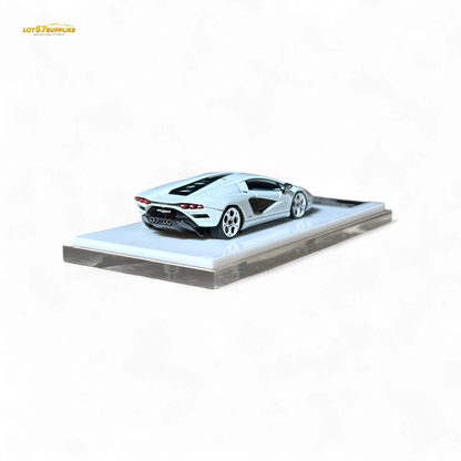 Fuelme Model Lamborghini Countach LPI 800-4 Bianco Siderale 1:64 - Evergreen Kings