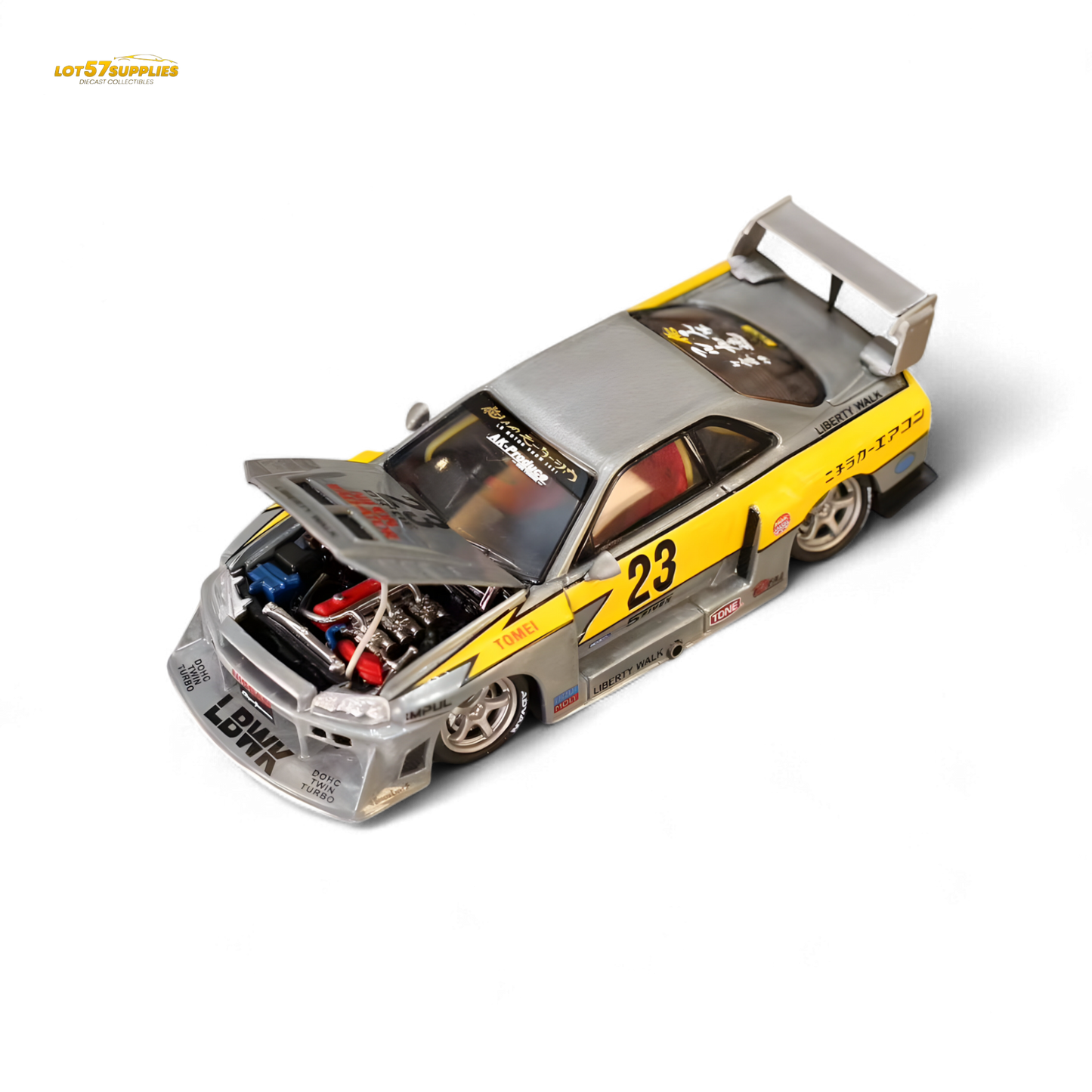 Street Weapon LBWK ER34 Varnish Special Edition 1:64 - Evergreen Kings