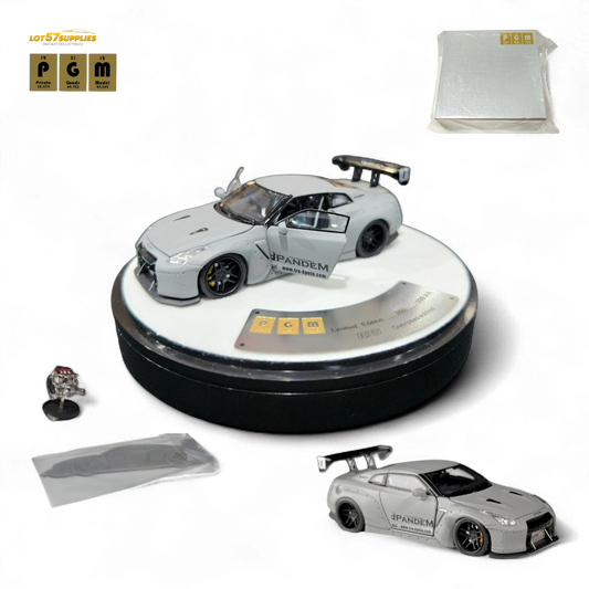 PGM Rocket Bunny R35 Combat Grey Luxury Version 1:64 - Evergreen Kings