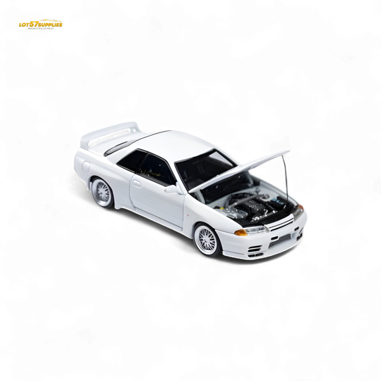 Focal Horizon Nissan Skyline GT-R R32 Nismo S-Tune Version White 1:64 - Evergreen Kings