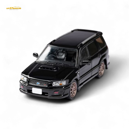 ModelModel Subaru Forester SG9 STI Black 1:64 - Evergreen Kings