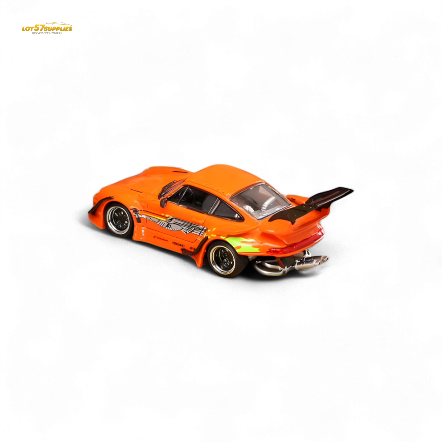 SW RWB 993 Orange Speed and Furious 1:64 - Evergreen Kings