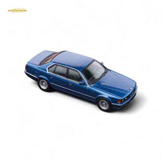 (Pre-Order) DCM BMW E32 7-Series Sedan Alpina Blue 1:64 - Evergreen Kings
