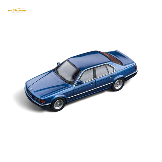 (Pre-Order) DCM BMW E32 7-Series Sedan Alpina Blue 1:64 - Evergreen Kings