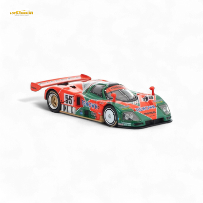 Pre-order PopRace Mazda 787B diecast car in 1:64 scale, featuring detailed design from Lot57Supplies Diecast Shop.