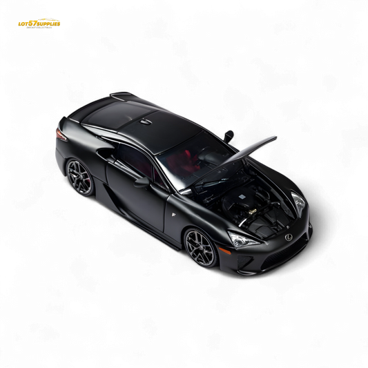 Model One Lexus LFA Matt Black 1:64 - Evergreen Kings
