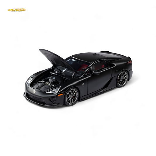 Model One Lexus LFA Matt Black 1:64 - Evergreen Kings