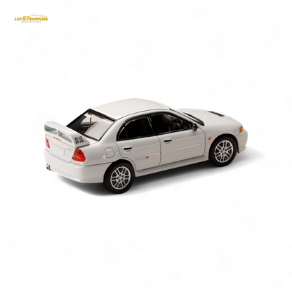 Hobby Japan Mitsubishi Lancer Evolution IV White 1:64 - Evergreen Kings