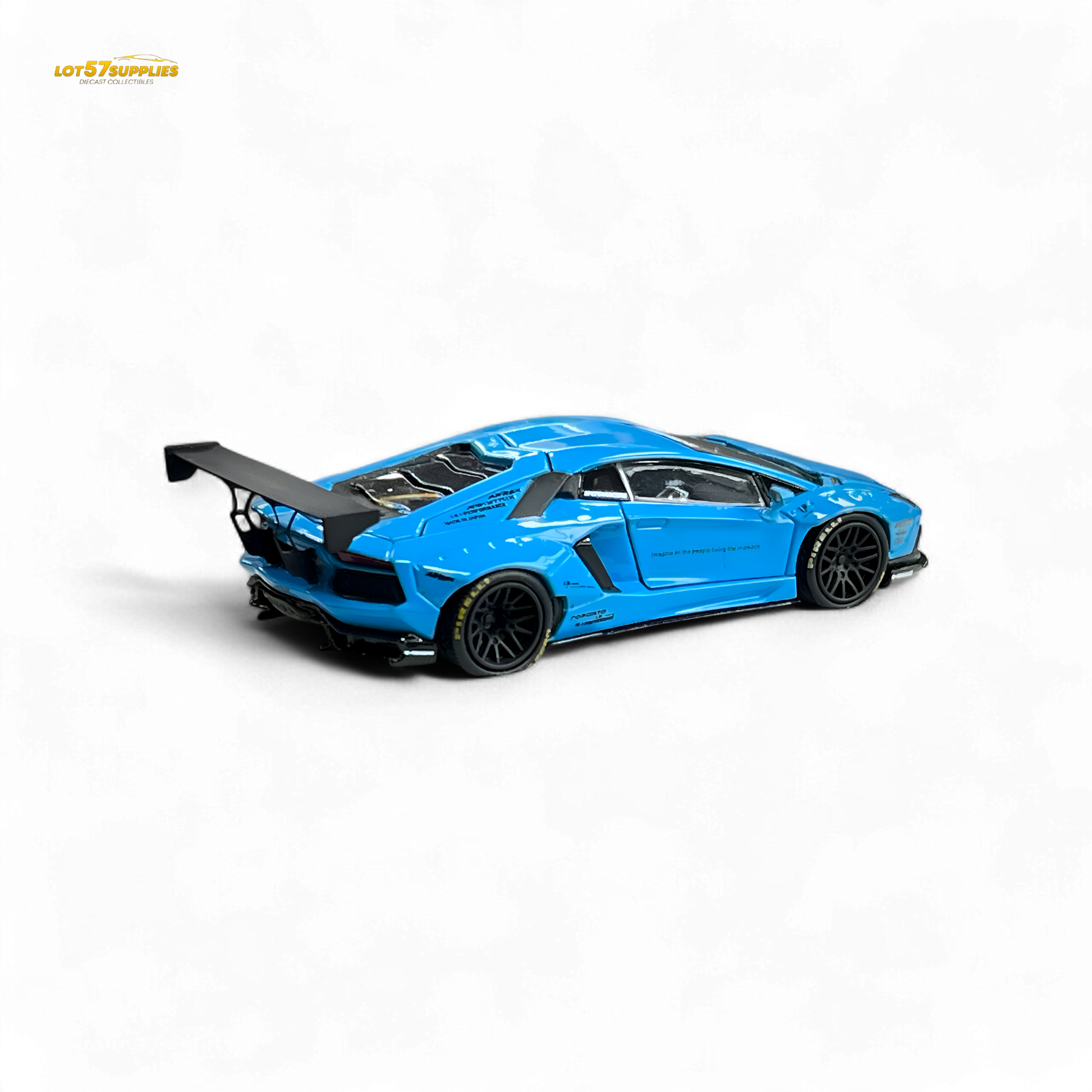 Pgm Lamborghini LP700-4 - BB Blue Luxury Version 1:64 - Evergreen Kings