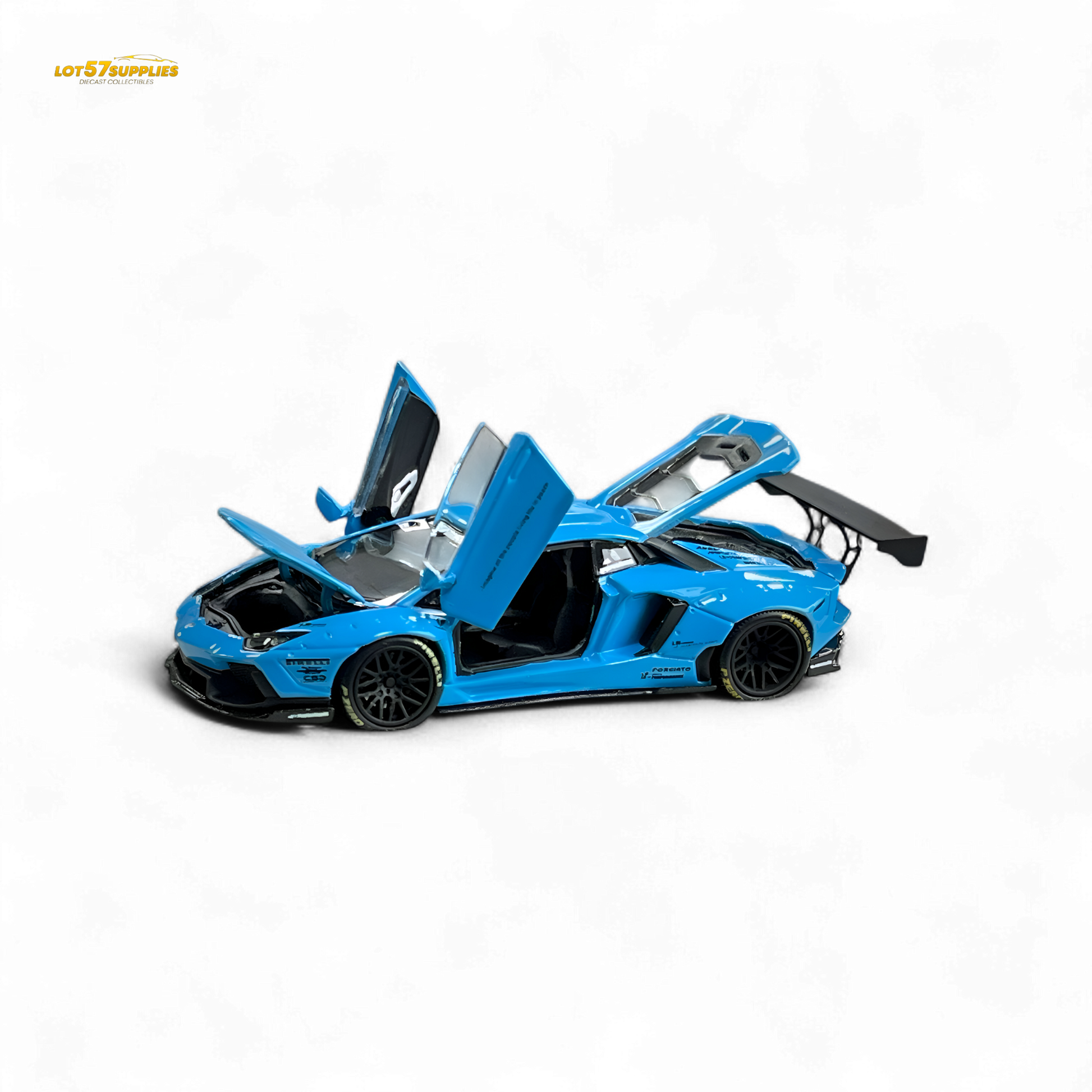 Pgm Lamborghini LP700-4 - BB Blue Luxury Version 1:64 - Evergreen Kings