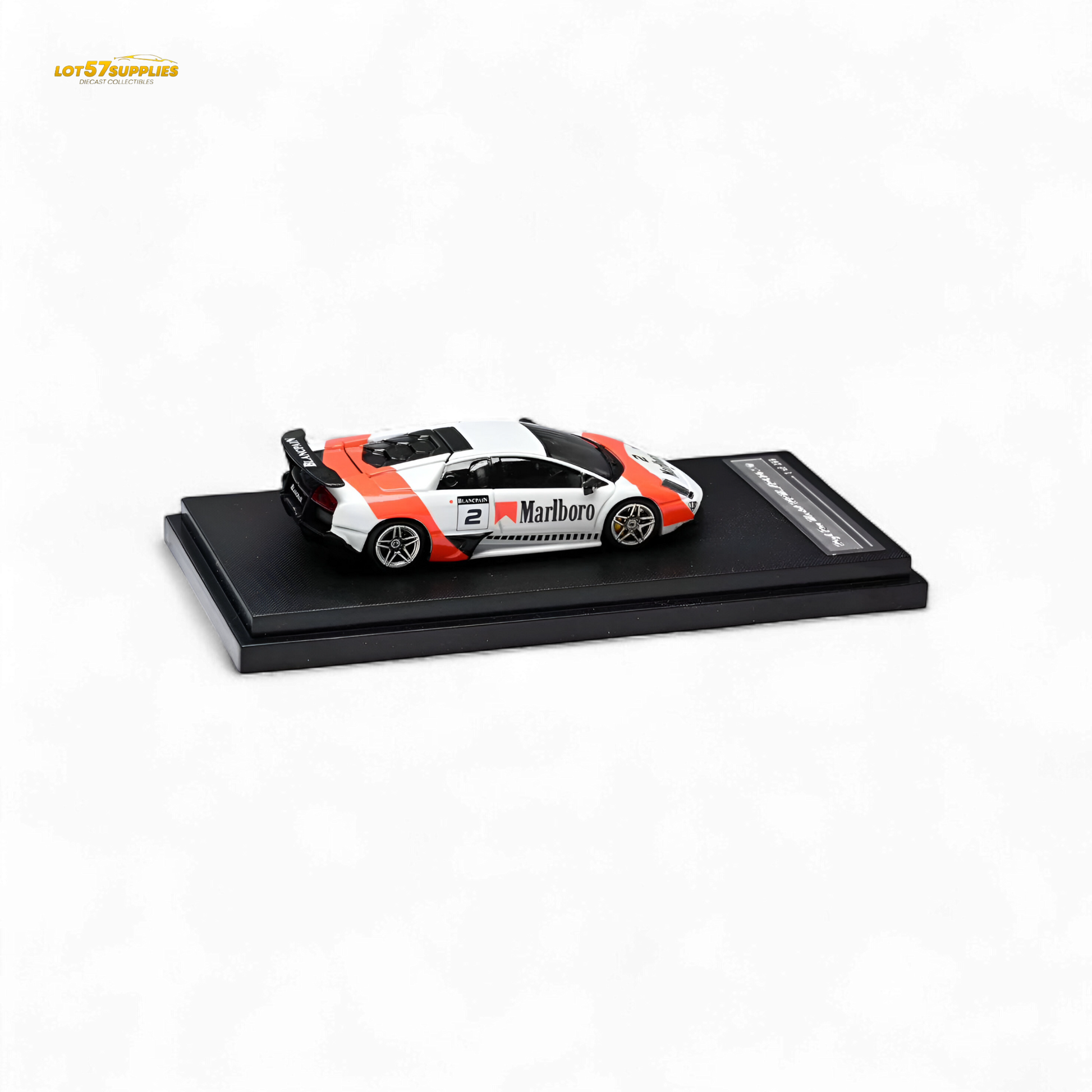 High Rev Model Murcielago LP670-4 SV Marlboro 1:64 - Evergreen Kings