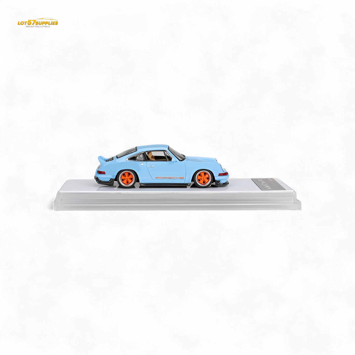 Zincit Model Porsche 911 Singer DLS Gulf Blue 1:64 - Evergreen Kings