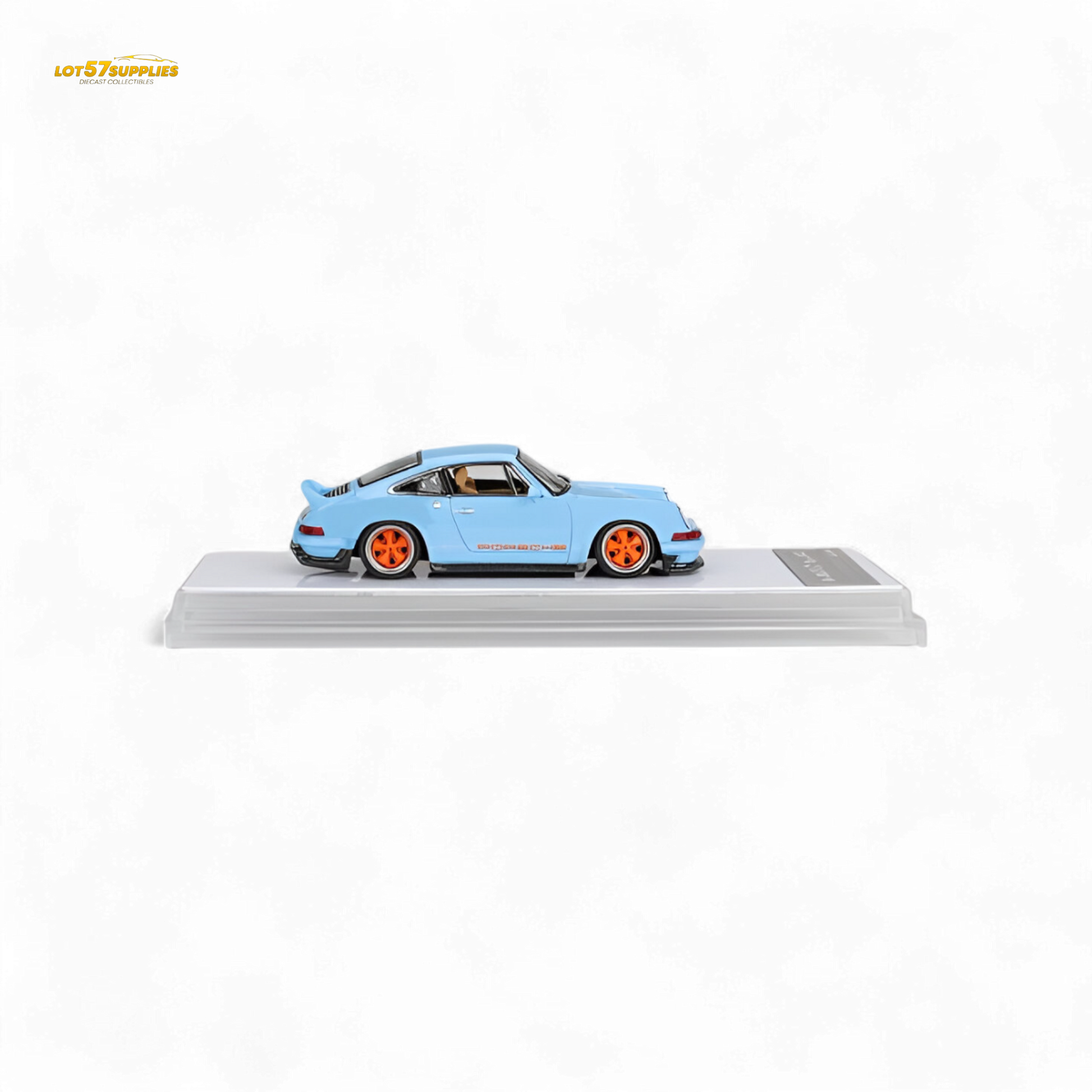 Zincit Model Porsche 911 Singer DLS Gulf Blue 1:64 - Evergreen Kings