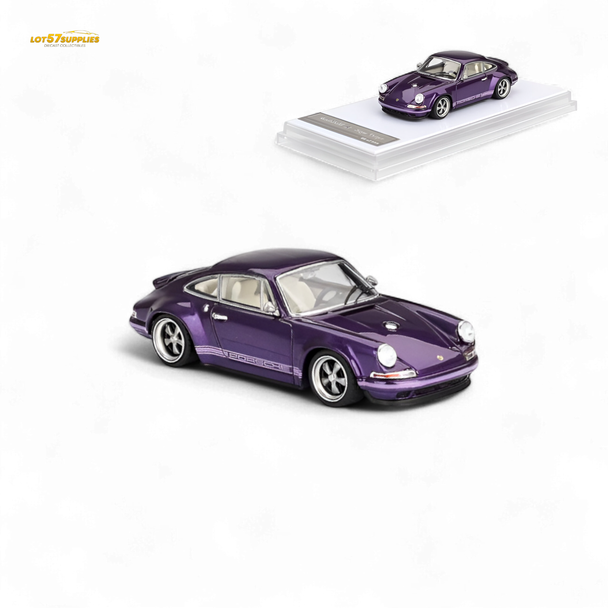 Zincit Model Porsche 911 Singer Coupe 1:64 - Evergreen Kings