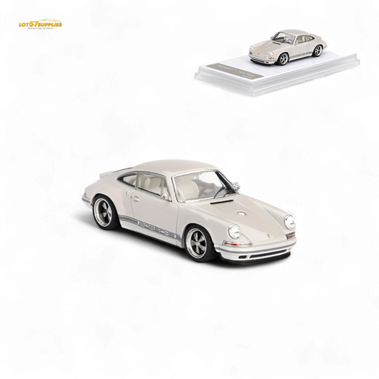 Zincit Model Singer Coupe Creamy Apricot 1:64 - Evergreen Kings