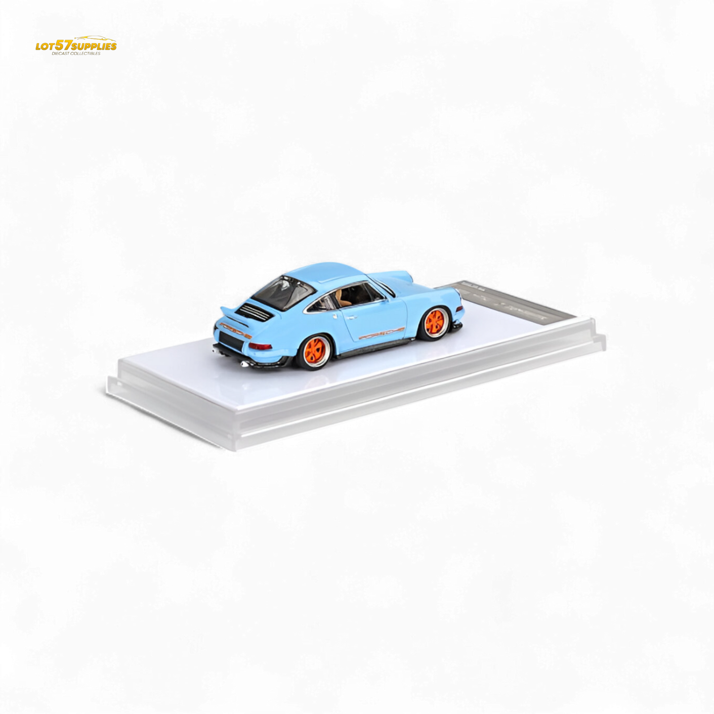 Zincit Model Porsche 911 Singer DLS Gulf Blue 1:64 - Evergreen Kings