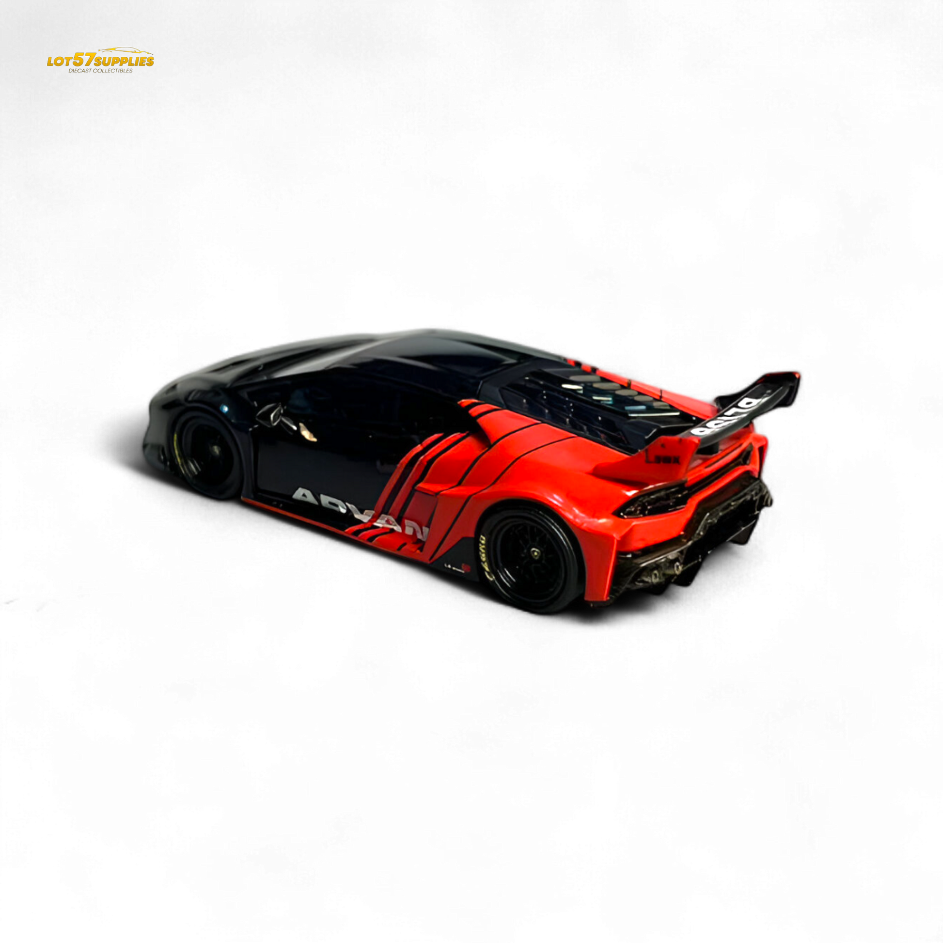 Flame Lamborghini Huracan GT LP610 ADVAN 1:64 - Evergreen Kings