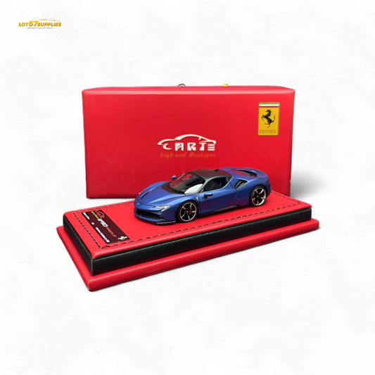ART Ferrari SF90 Abu Dhabi Blue 1:64 - Evergreen Kings