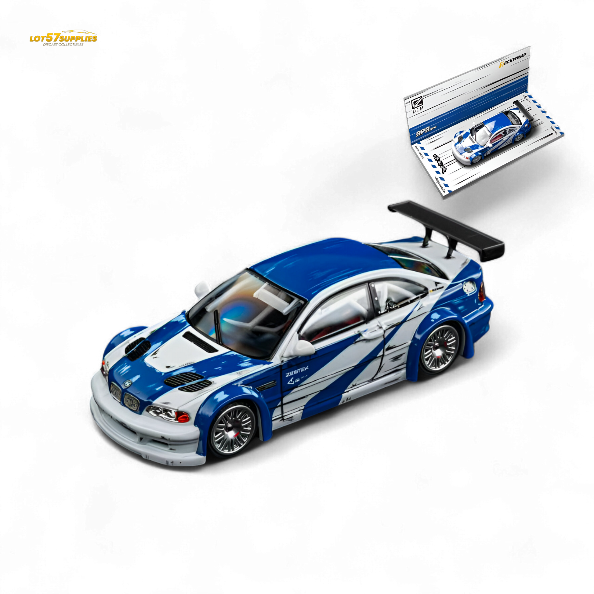 DCM BMW M3 GTR Need for Speed Comics 1:64 - Evergreen Kings