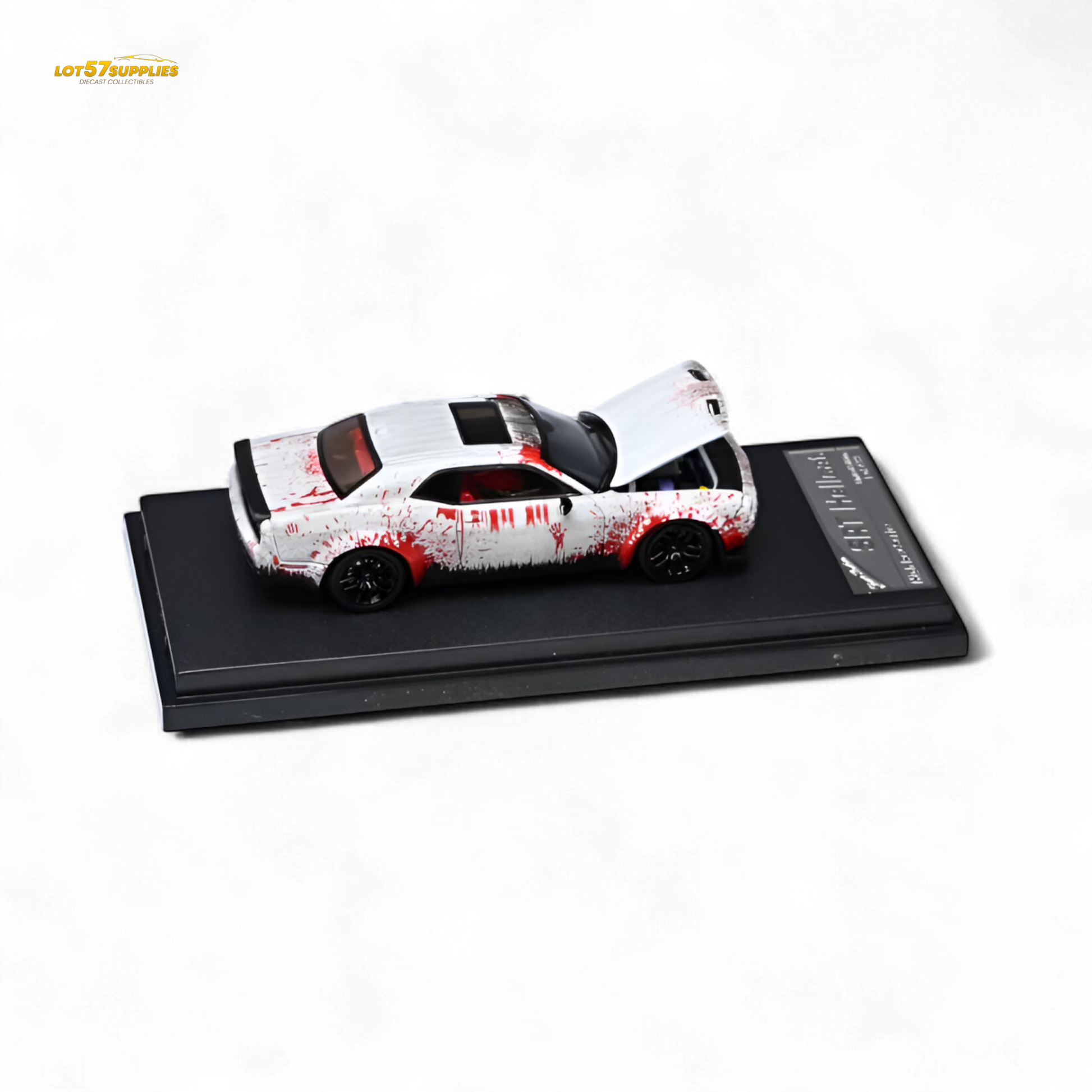 Stance Hunters Dodge Challenger SRT Hellcat Blood Red 1:64 - Evergreen Kings