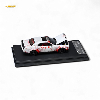 Stance Hunters Dodge Challenger SRT Hellcat Blood Red 1:64 - Evergreen Kings