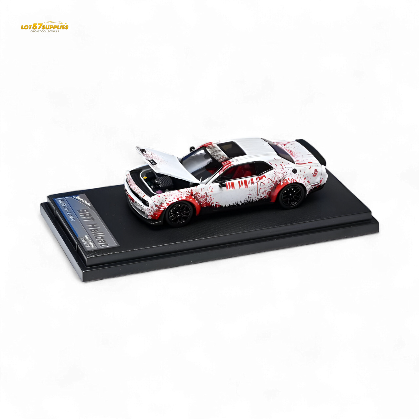 Stance Hunters Dodge Challenger SRT Hellcat Blood Red 1:64 - Evergreen Kings