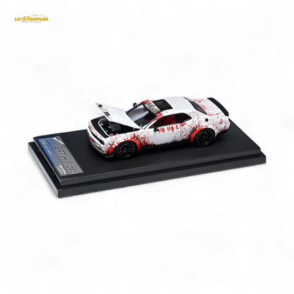 Stance Hunters Dodge Challenger SRT Hellcat Blood Red 1:64 - Evergreen Kings