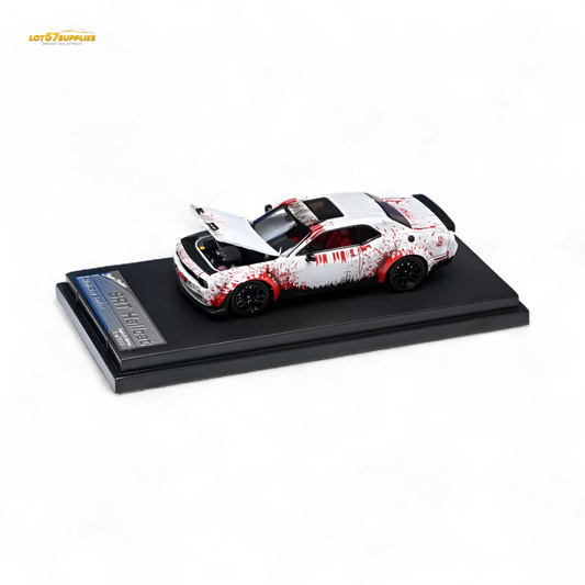 Stance Hunters Dodge Challenger SRT Hellcat Blood Red 1:64 - Evergreen Kings