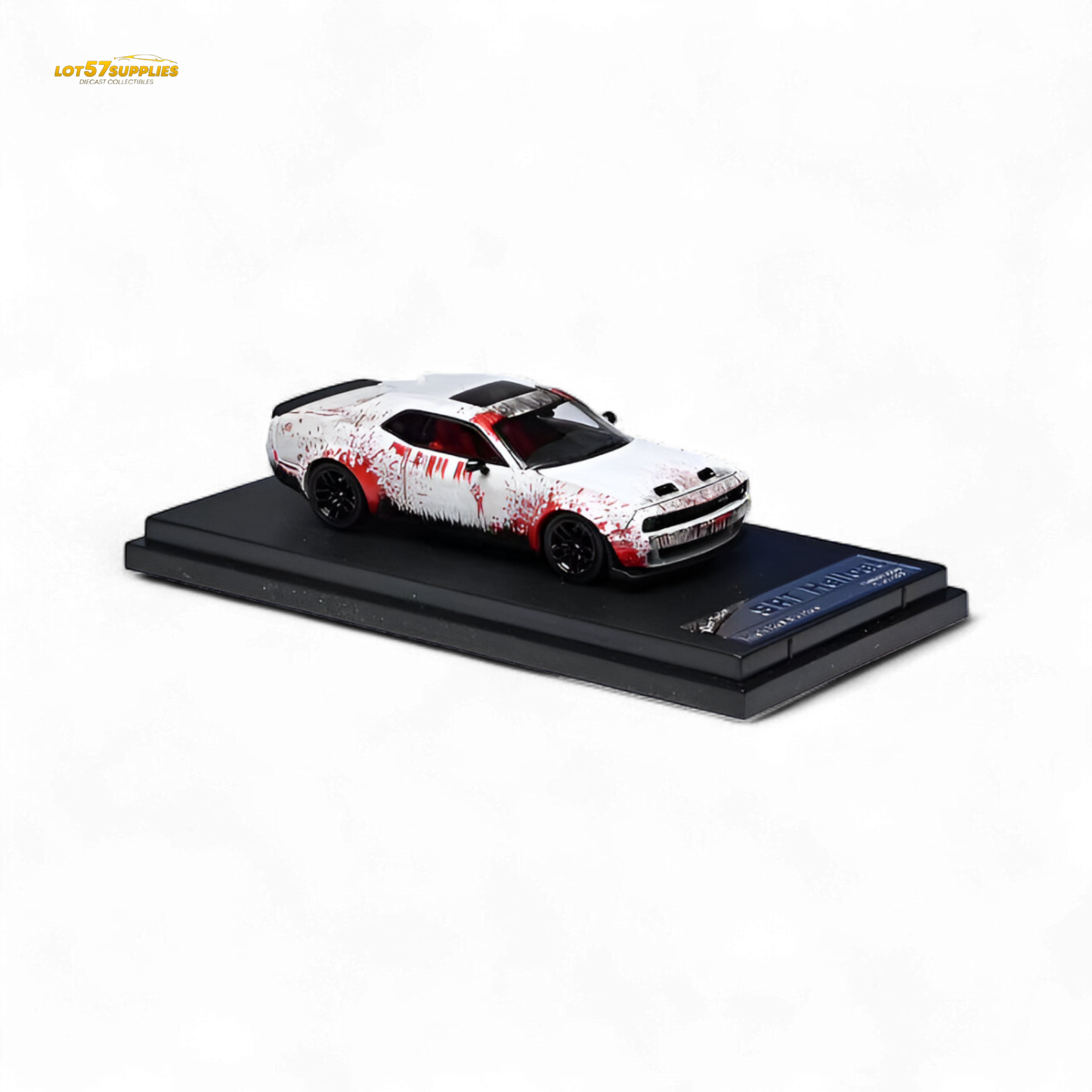 Stance Hunters Dodge Challenger SRT Hellcat Blood Red 1:64 - Evergreen Kings