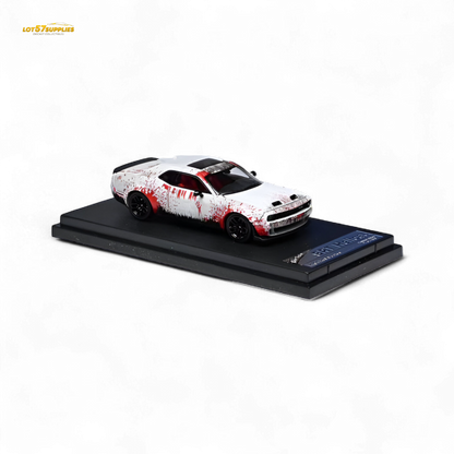 Stance Hunters Dodge Challenger SRT Hellcat Blood Red 1:64 - Evergreen Kings