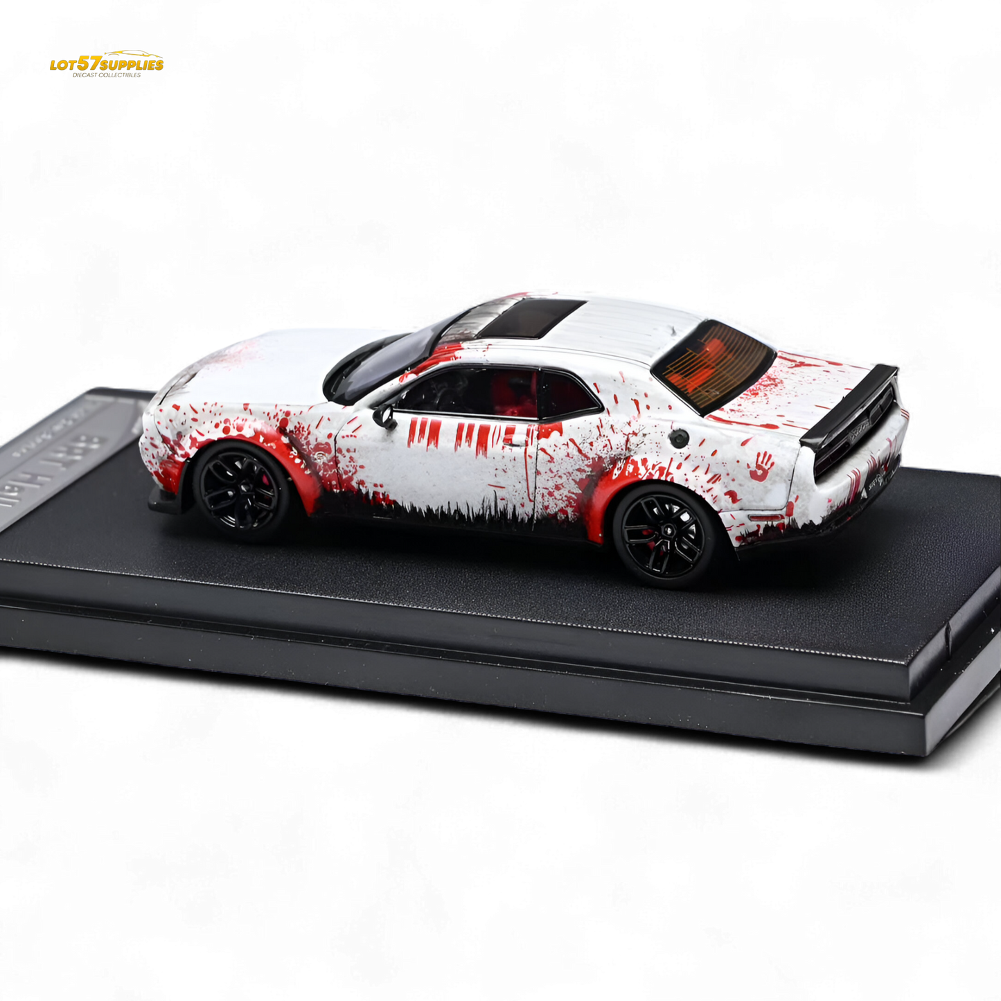 Stance Hunters Dodge Challenger SRT Hellcat Blood Red 1:64 - Evergreen Kings