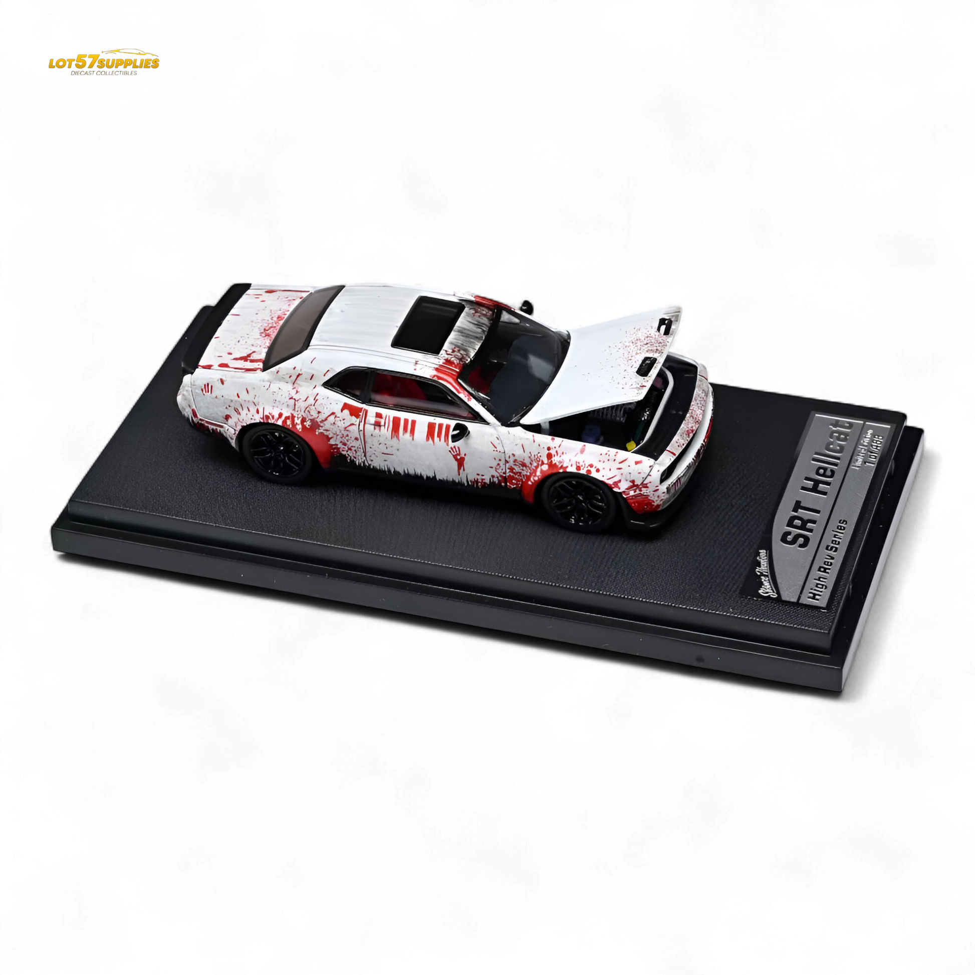 Stance Hunters Dodge Challenger SRT Hellcat Blood Red 1:64 - Evergreen Kings