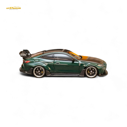 Street Weapon BMW G82 M4 Wide-Body Modified 1:64 - Evergreen Kings