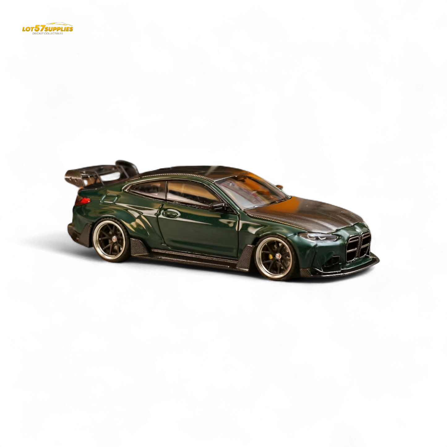 Street Weapon BMW G82 M4 Wide-Body Modified 1:64 - Evergreen Kings
