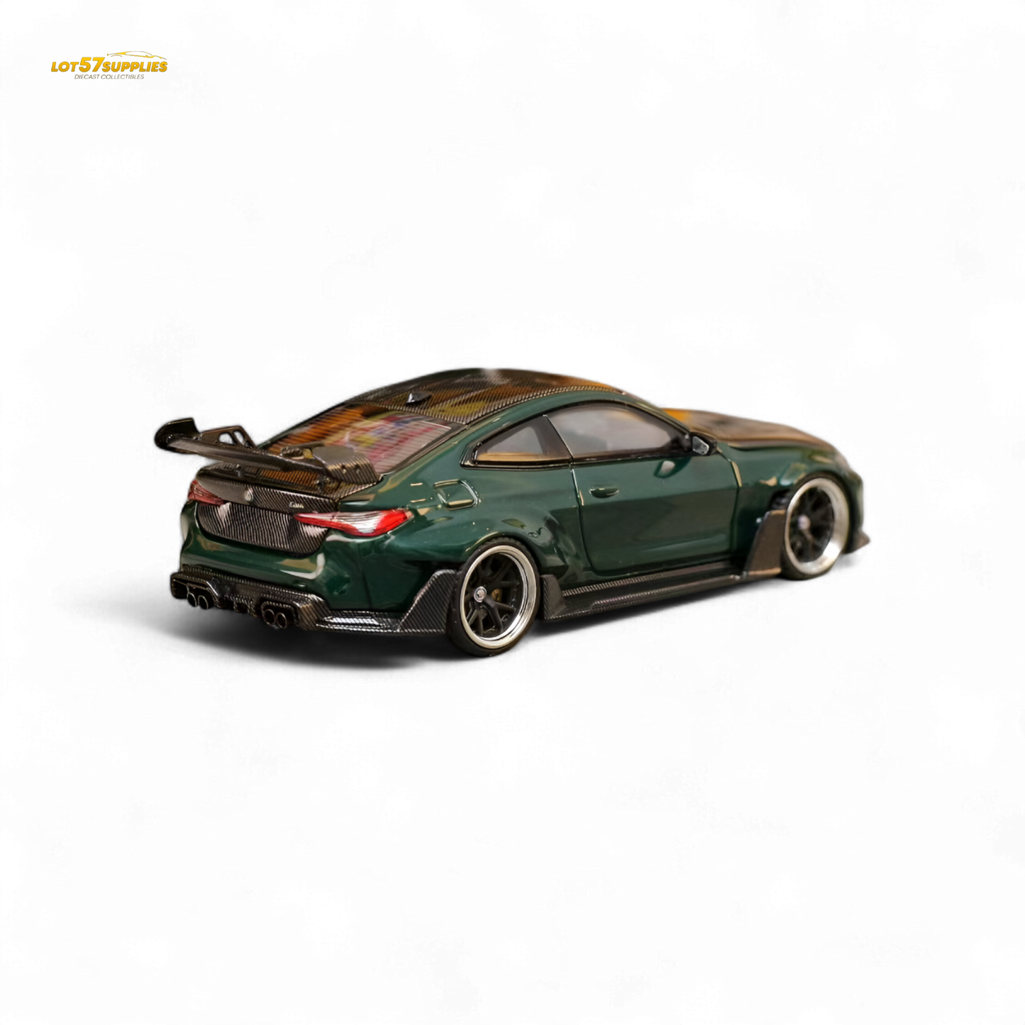 Street Weapon BMW G82 M4 Wide-Body Modified 1:64 - Evergreen Kings