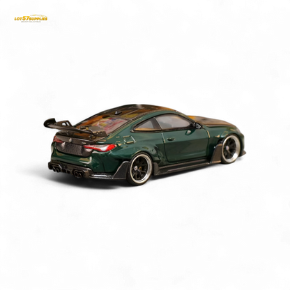 Street Weapon BMW G82 M4 Wide-Body Modified 1:64 - Evergreen Kings