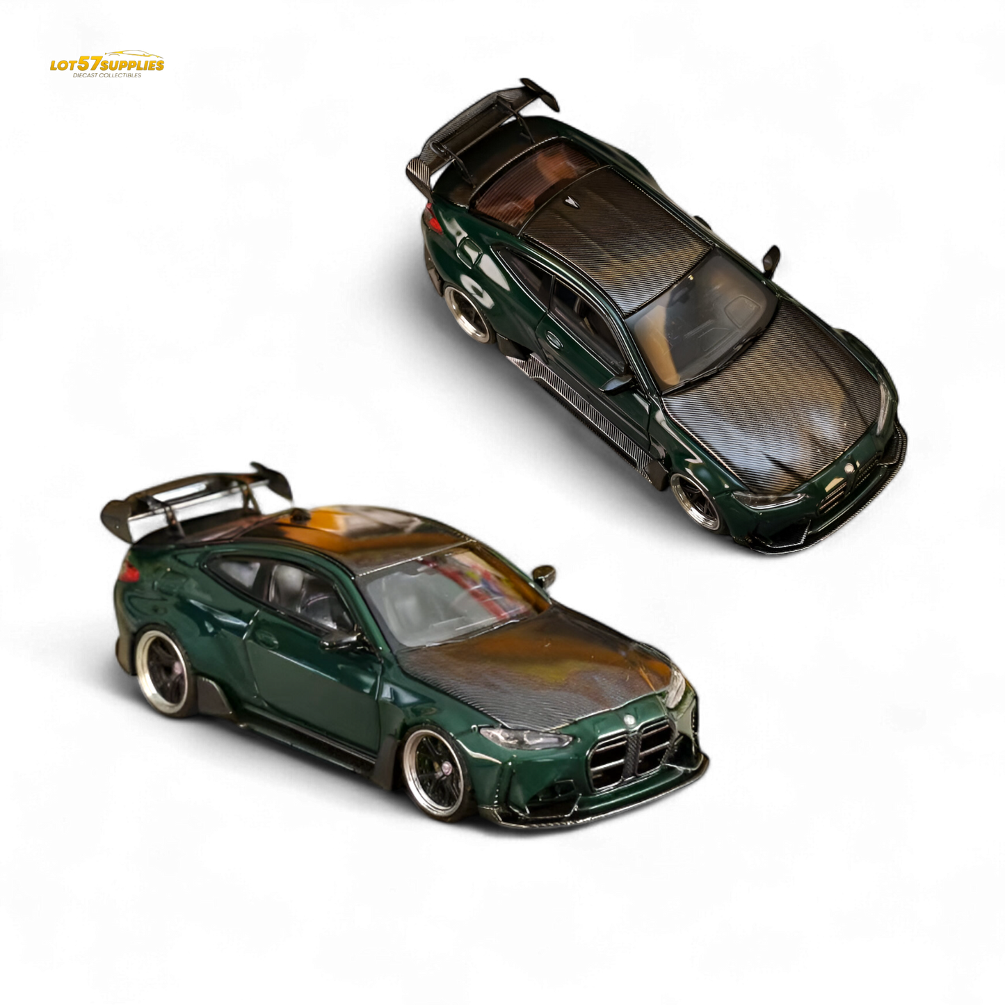 Street Weapon BMW G82 M4 Wide-Body Modified 1:64 - Evergreen Kings