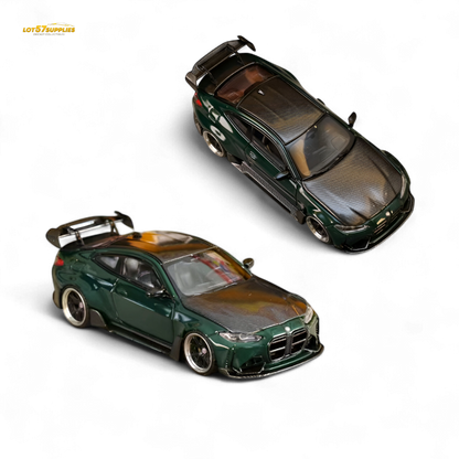 Street Weapon BMW G82 M4 Wide-Body Modified 1:64 - Evergreen Kings