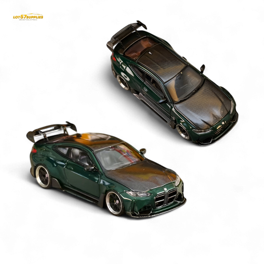 Street Weapon BMW G82 M4 Wide-Body Modified 1:64 - Evergreen Kings